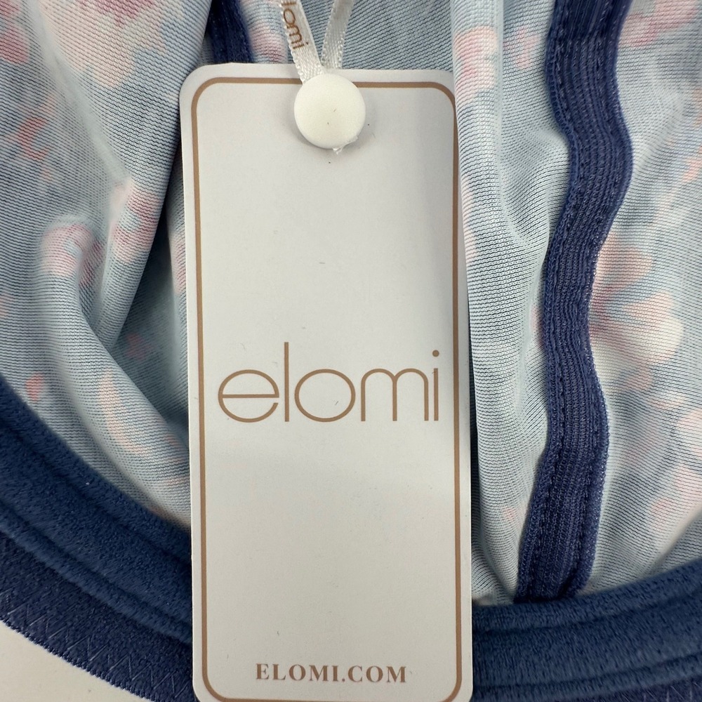 Elomi Morgan Bra Women 34J Blue Floral EL4110DEL NWT Romantic - Picture 4 of 9